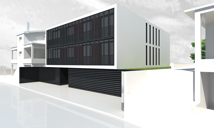 Edificio BB - Mirandela - render fechado